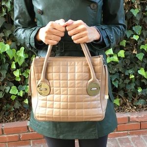 Used Chanel purse made of caviar leather.